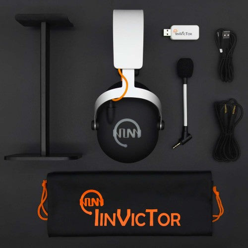 IINVICTOR Soturi + Wireless Gaming Headset for PC