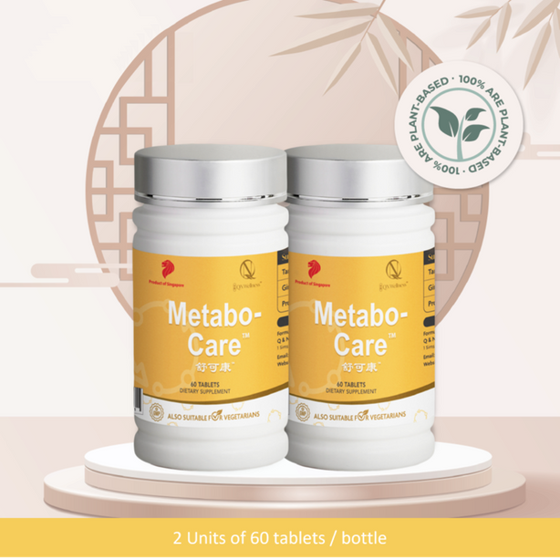 QN Wellness Metabo-Care™ - 60 Caplets x 2 boxes [Valued Pack]