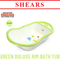 Shears Baby Bath Tub Deluxe Rim Bath Tub Green