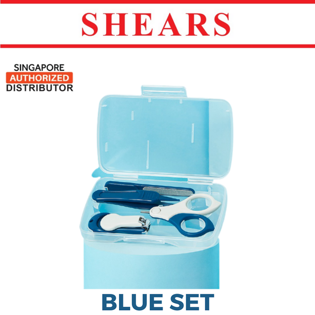 Shears Baby Nail Care Set Toddler Nail Manicure Set Blue
