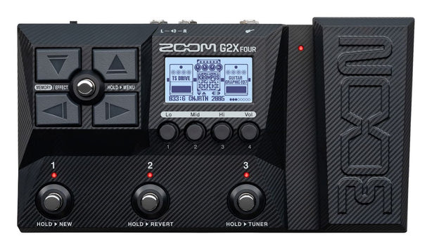 Zoom G2X Four Multi-effects Processor with Expression Pedal