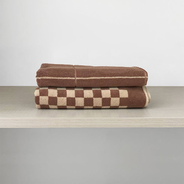 COUCOUL Bath Towel 600gsm Brown