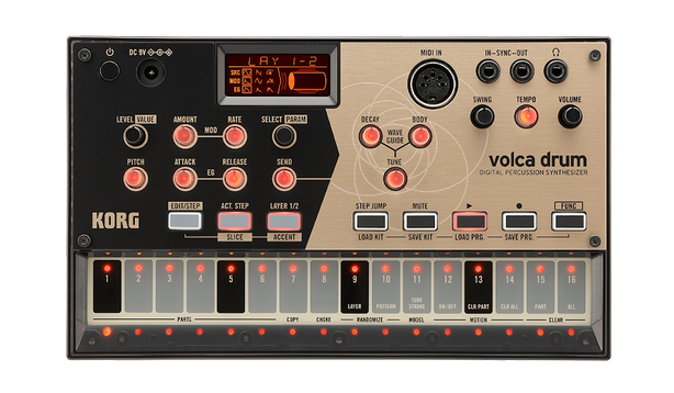 Korg Volca Drum Physical Modeling Drum Synthesizer