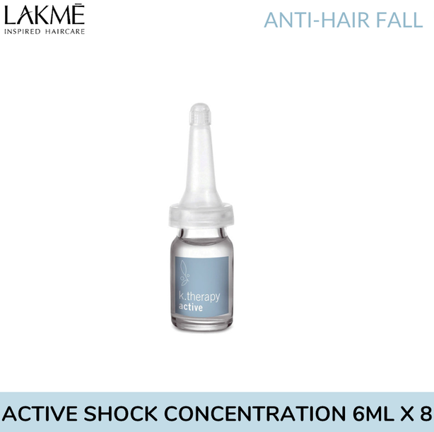 Lakme k.therapy Active Shock Concentrate Drops 8 x 6ml