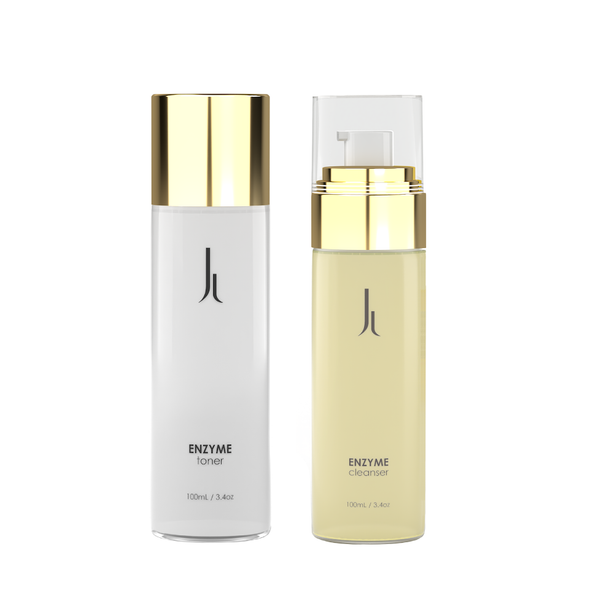 Jill Lowe Enzyme Cleanser 100mL AND Enzyme Toner 100mL
