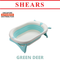 Shears Baby Bath Tub Premium Foldable Bath Tub Green