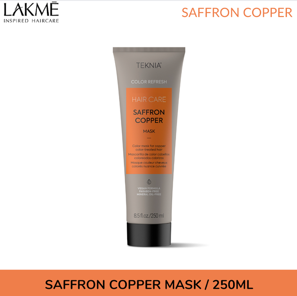Lakme Teknia Rrefresh Saffron Copper Mask 250ml