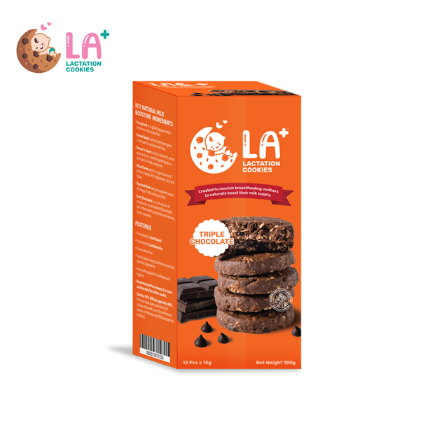 LA+ Lactation Cookies - Triple Chocolate