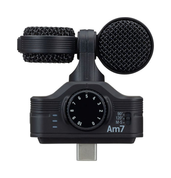 Zoom Am7 Rotating Mid Side Stereo Capsule – USB-C Connector for Android