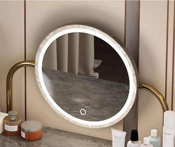 Dressing table with LED Mirror