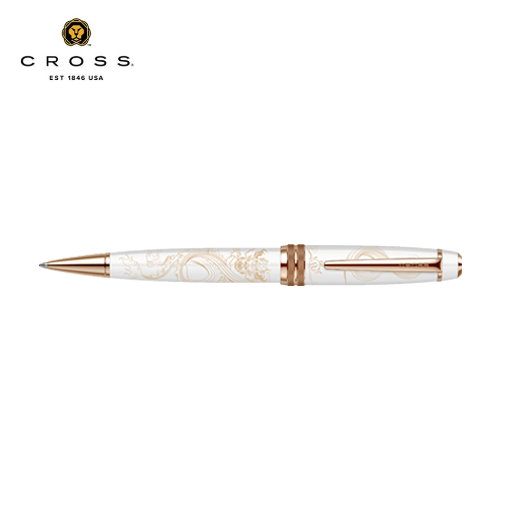 Cross Year of the Dragon Bailey Pearlescent White Lacquer Ballpoint Pen