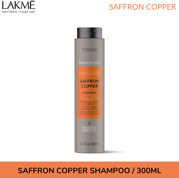 Lakme Teknia Rrefresh Saffron Copper Shampoo 300ml