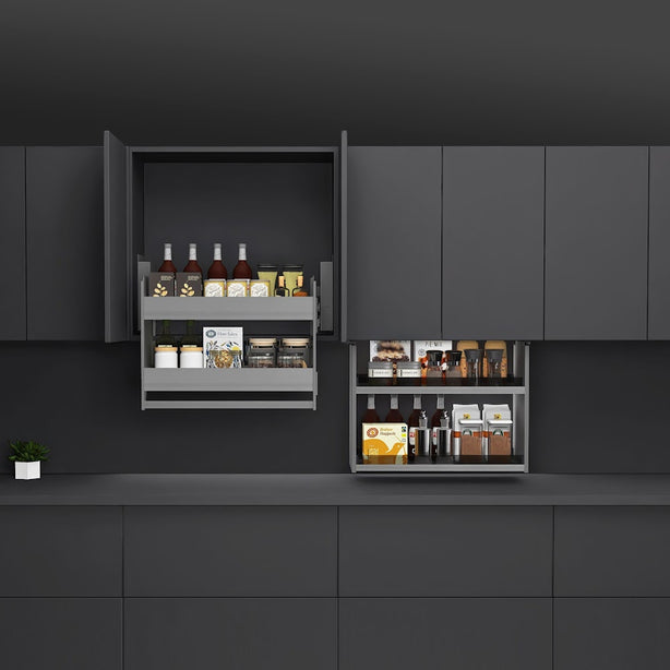 Smart Vertical Descending Elevator Storage Basket Rack