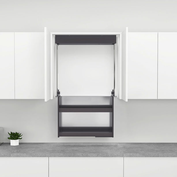 Smart Vertical Descending Elevator Storage Basket Rack