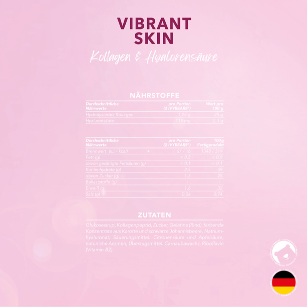 Ivybears Vibrant Skin Vitamins