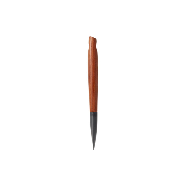 SCANPAN 21cm Jar Scraper, Silicone/Carbonized Ash