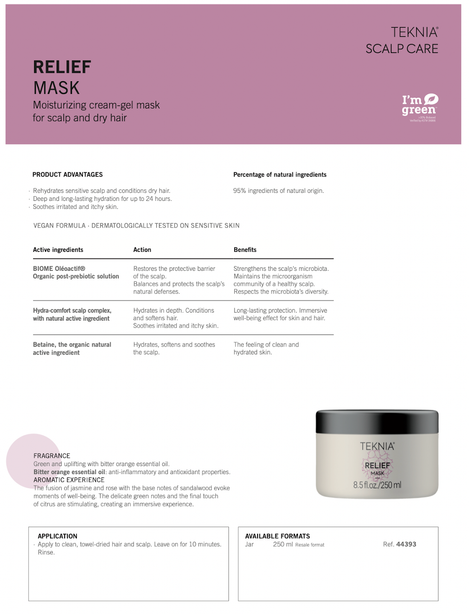 Lakme Teknia Relief Mask 250ml