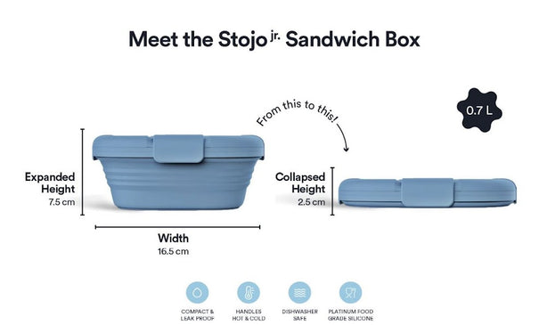 Stojo Collapsible Snack Box