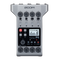 Zoom PodTrak P4 4-input Portable Ultimate Recorder for Podcasting