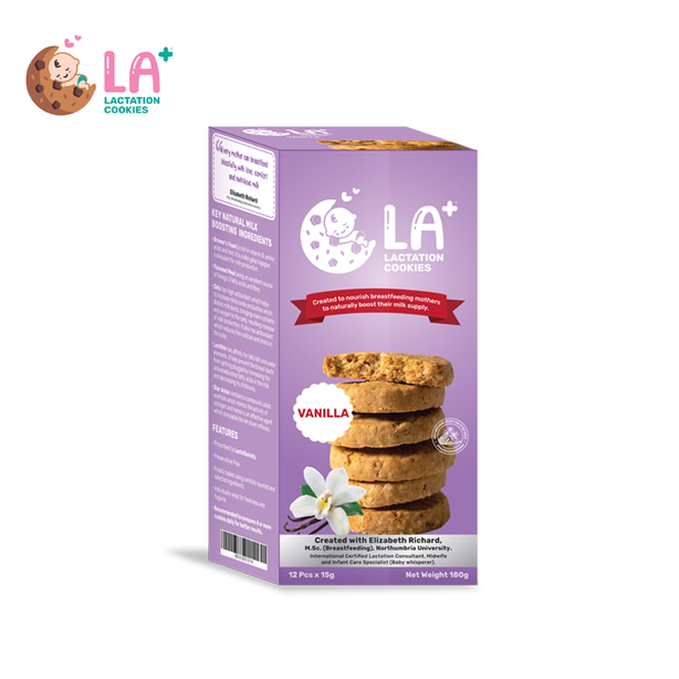 LA+ Lactation Cookies - Vanilla
