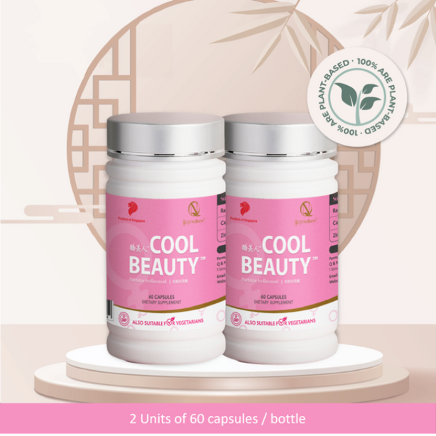 QN Wellness Cool Beauty‚Ñ¢ - 60 Veggie Capsules x 2 boxes[Value Pack]