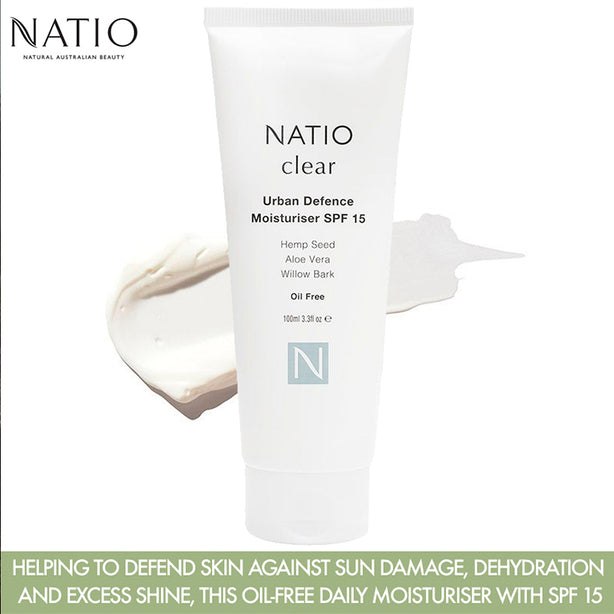 Natio Urban Defence Moisturiser SPF 15 100ml