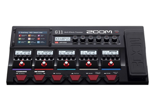 Zoom G11 Multi-Effects Processor with Expression Pedal
