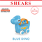 Shears Baby Toy Toddler Fiction Toy Car DINO BLUE