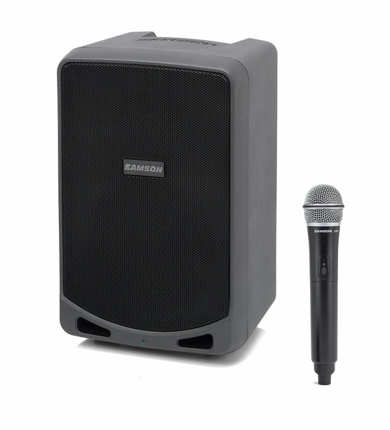 Samson Expedition XP106w 4-channel 100w Portable PA System with Bluetooth and Wireless Handheld Microphone