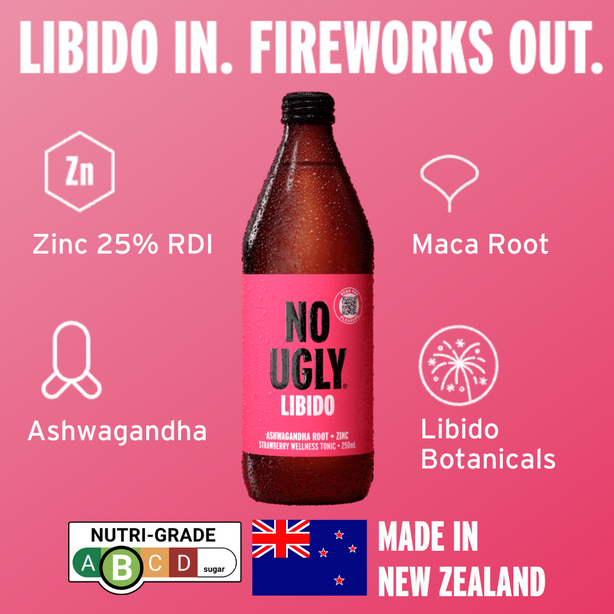 No Ugly Libido Functional Beverage - 250ml x 3 bottles