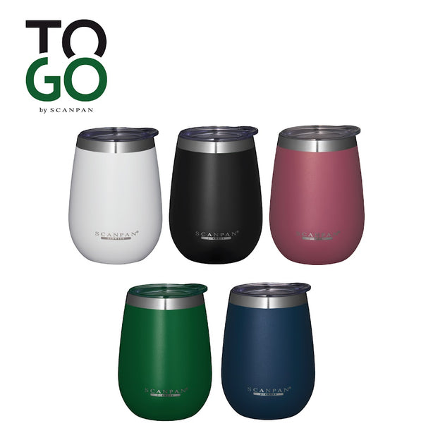 SCANPAN To Go Vacuum Tumbler 300ml (Black)
