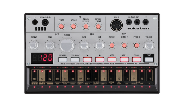 Korg Volca Bass Analog Bass Synth Module and Sequencer