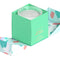 TAC Festive Favours Votive Soy Candle - Lemon and Lime Sorbet (350g)