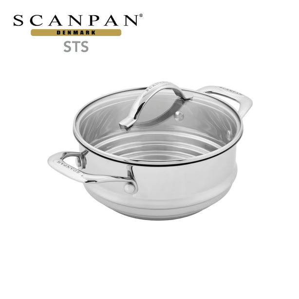 Scanpan Sts 16/18/20Cm Covered Steamer Insert (Local Delivery Only)