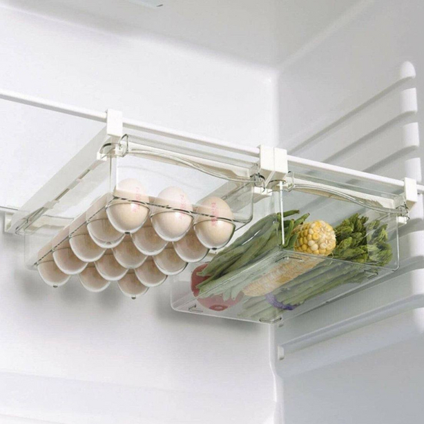 Hanging Fridge Drawer Organizer