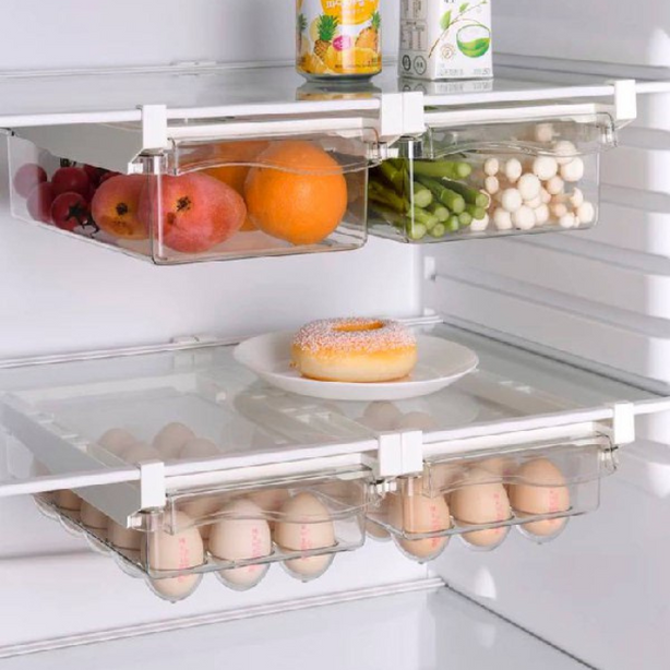 Hanging Fridge Drawer Organizer