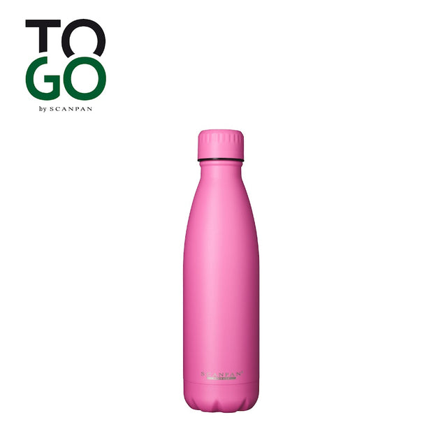 Scanpan To Go Bottle 500ml (Pink Cosmos)