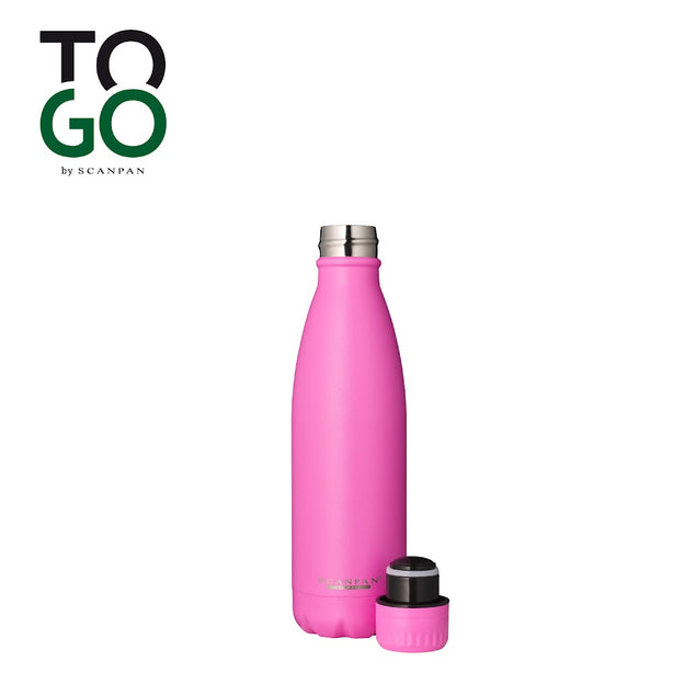 Scanpan To Go Bottle 500ml (Pink Cosmos)