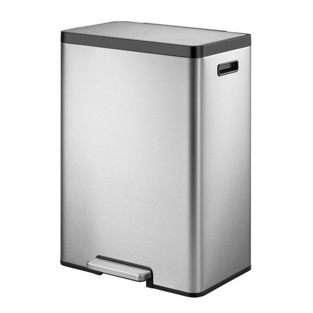 Eko Rectangle Step Bin With Soft Closing 10L Ecocasa Ii