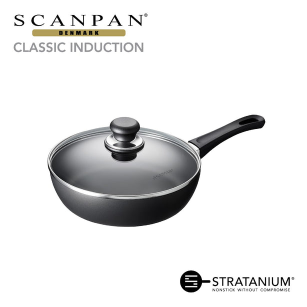 Scanpan Classic Induction 24Cm/2L Covered Sauté Pan