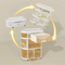 Nursery Room storage trolley organizer