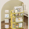 Nursery Room storage trolley organizer