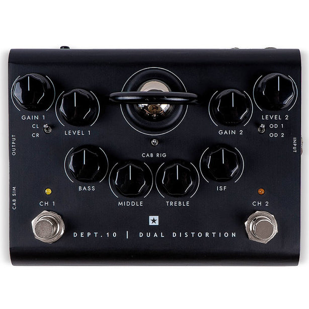Blackstar Department 10 Dual Distortion 2-channel Tube Distortion Pedal