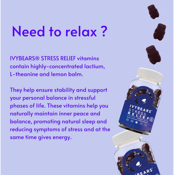 Ivybears Stress Relief Vitamins