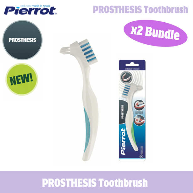 Pierrot Prosthesis Toothbrush (Bundle of 2)