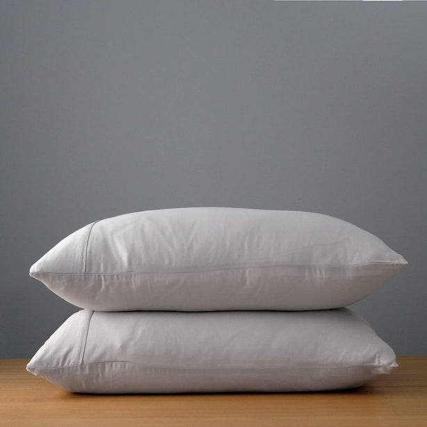 Sienna Sateen Pillowcase Twin Pack - 10cm Cuff