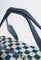 WEEKENDER Checkerboard Teal & Beige