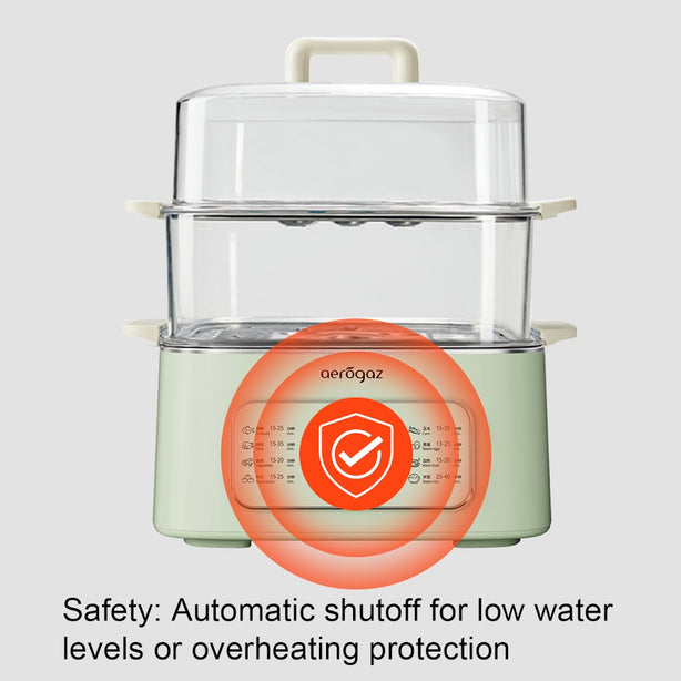 Aerogaz 2-Tier Multifunction Food Steamer