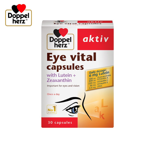 Doppelherz - Eye Vital Capsules with Lutein + Zeaxanthin