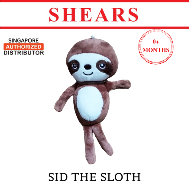 Shears Baby Soft Toy Mini Bobblies Toddler Soft Toy SID THE SLOTH